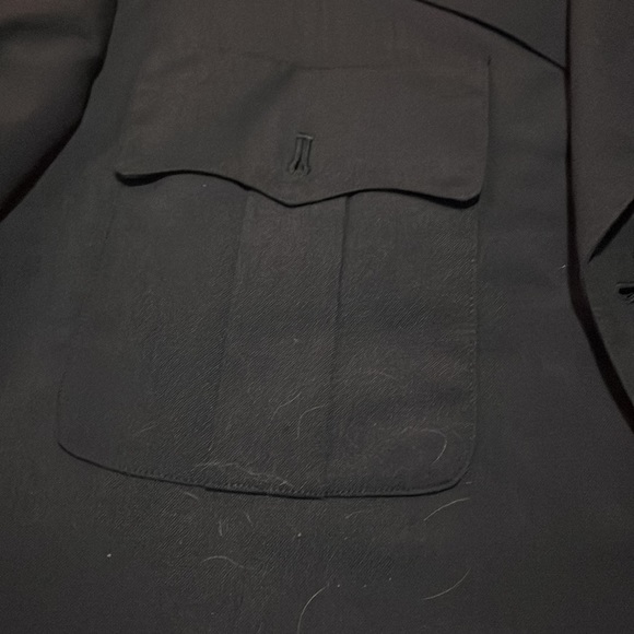 VINTAGE MILITARY US ARMY  COAT UNIFORM JACKET MENS 8405-965-1605 SIZE 40S - Picture 3 of 13